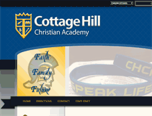 Tablet Screenshot of chcacademy.com